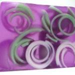Lavender Swirly Curly Hand..